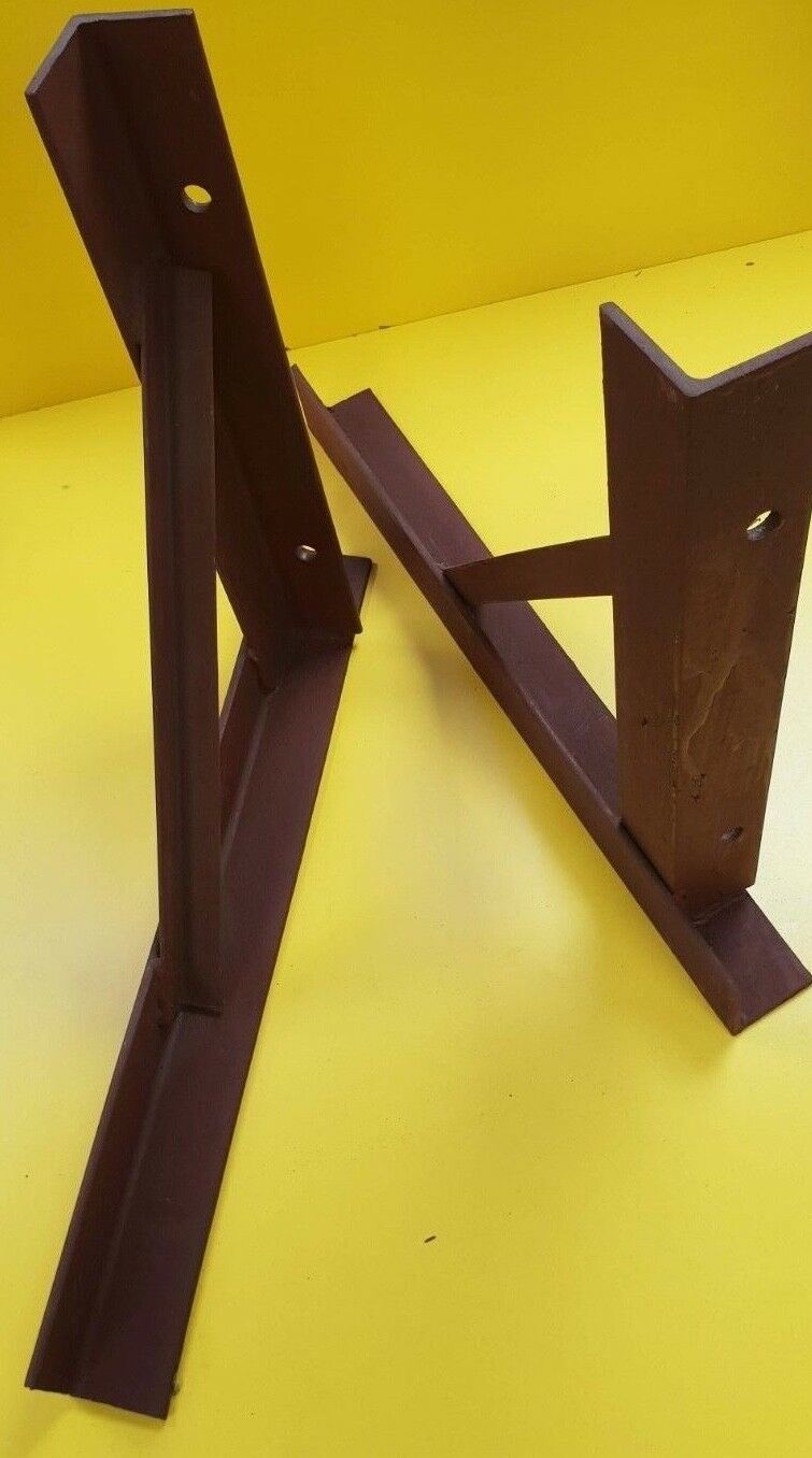 thumbnail interactive-video image 1 of 2 Very Strong Gallows/Chimney Brackets – Certificated Safety – 50x50x5mm – Black 1 of 5